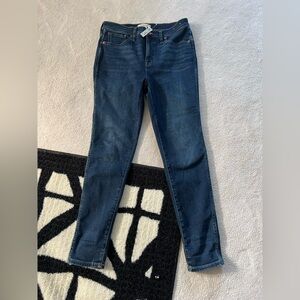 madewell 10" High-Rise Skinny Jeans size 29 NWT